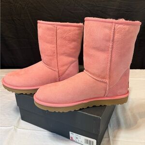 UGG Women's Pink Classic Short II boots